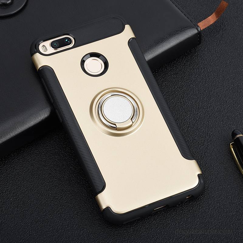 Mi 5x Coque Support Étui Silicone Magnétisme Anneau Protection