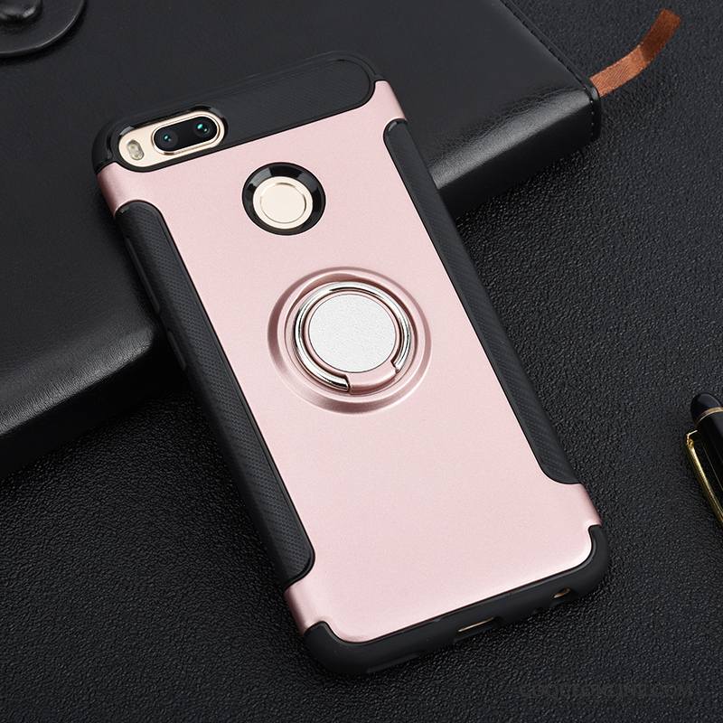 Mi 5x Coque Support Étui Silicone Magnétisme Anneau Protection