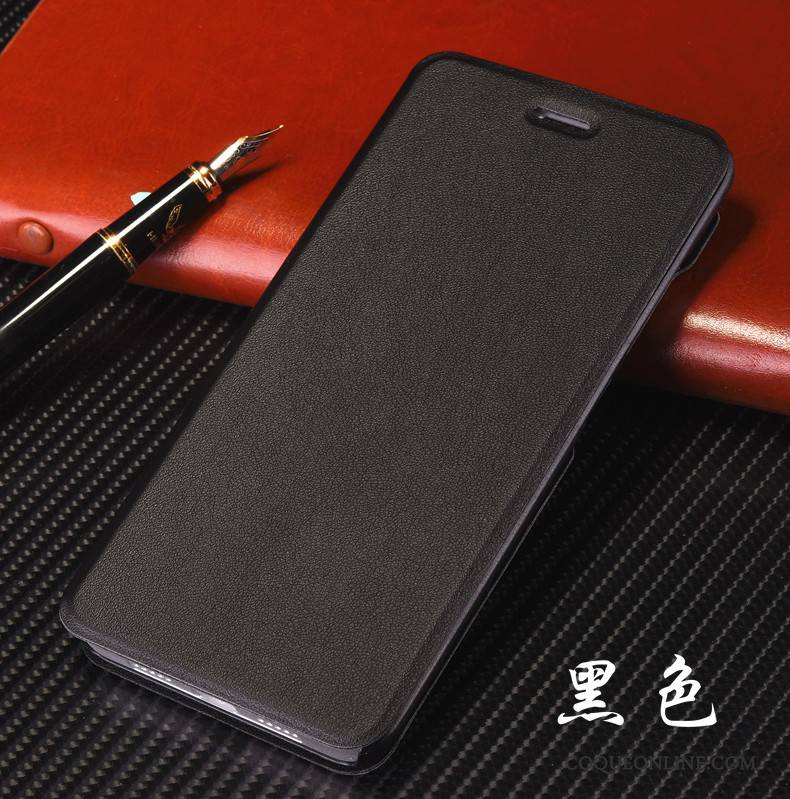 Mi 5x Petit Simple Légère Clamshell Étui Coque De Téléphone Étui En Cuir