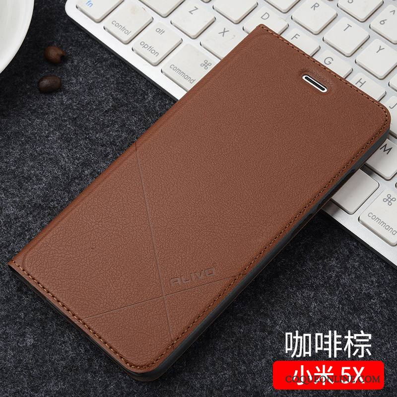 Mi 5x Petit Étui En Cuir Coque Créatif Personnalité De Téléphone Protection