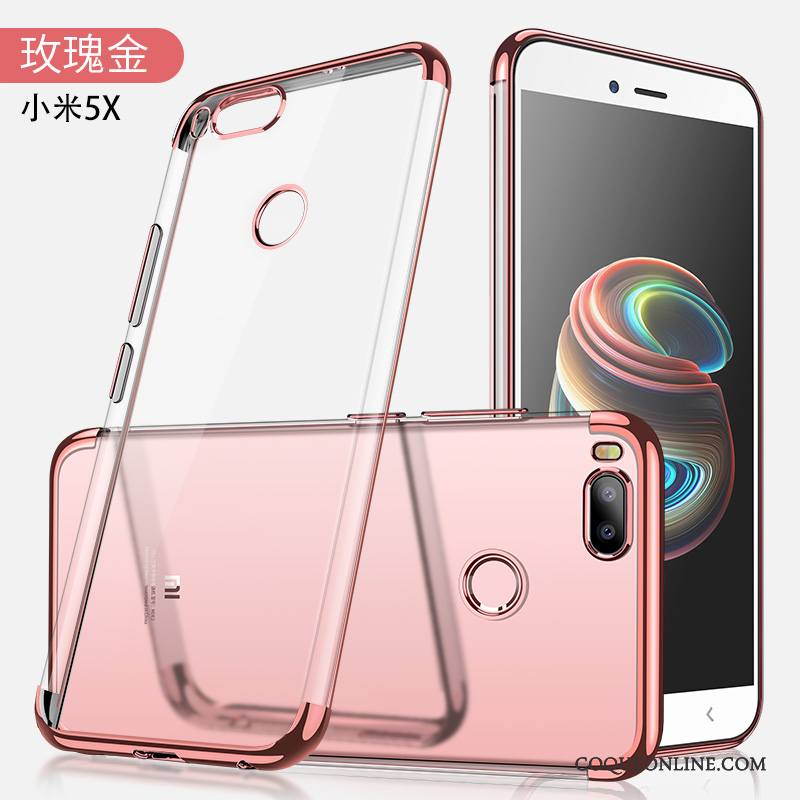 Mi 5x Transparent Incassable Étui Coque De Téléphone Petit Tout Compris Membrane