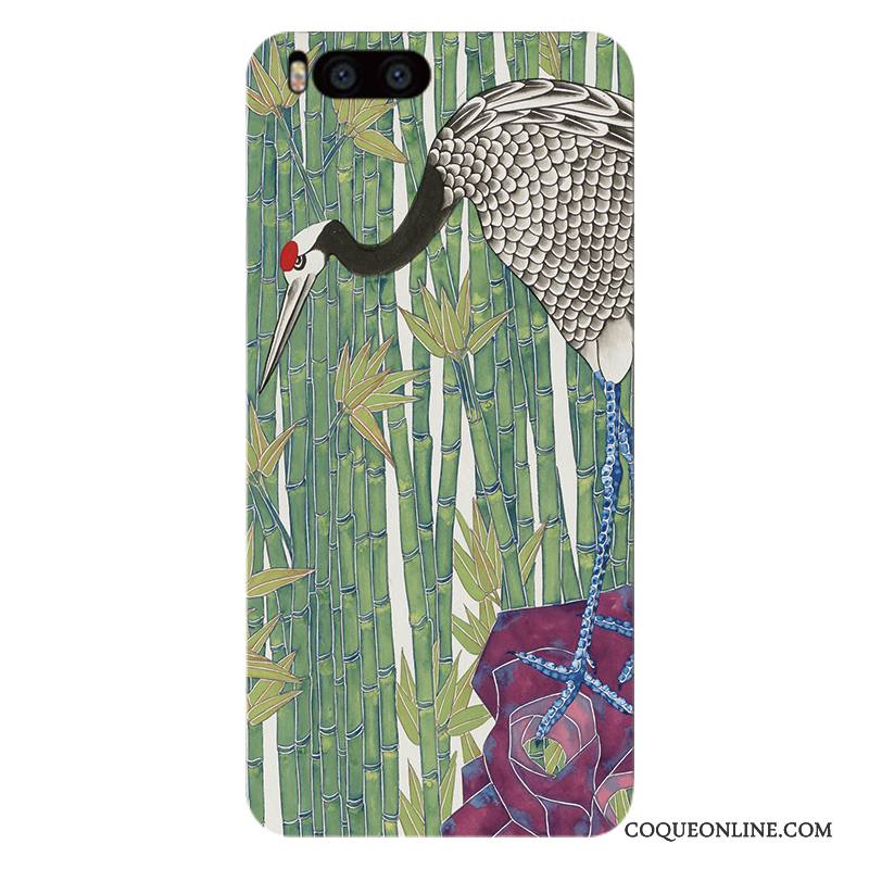 Mi 6 Coque De Téléphone Étui Téléphone Portable Personnalité Rouge Petit Vent