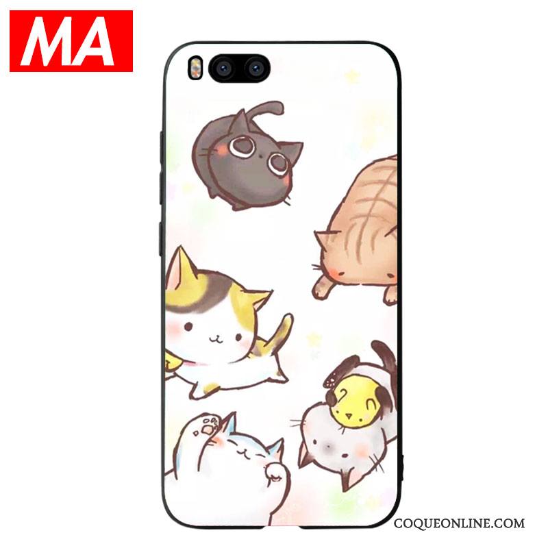 Mi 6 Coque Drôle Étui Protection Créatif Personnalité Petit Peinte À La Main