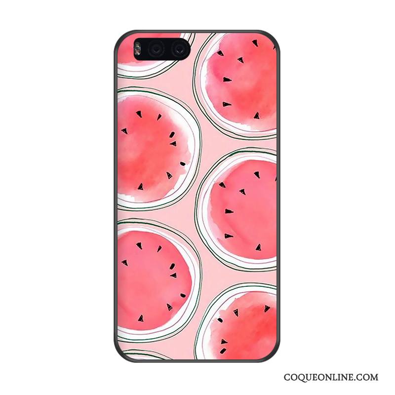 Mi 6 Coque Gaufrage Incassable Dessin Animé Tout Compris Étui Fluide Doux Support