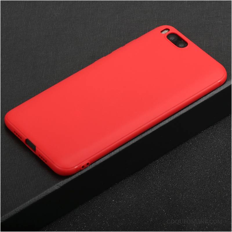 Mi 6 Coque Incassable Fluide Doux Personnalité Très Mince Silicone Délavé En Daim Tout Compris