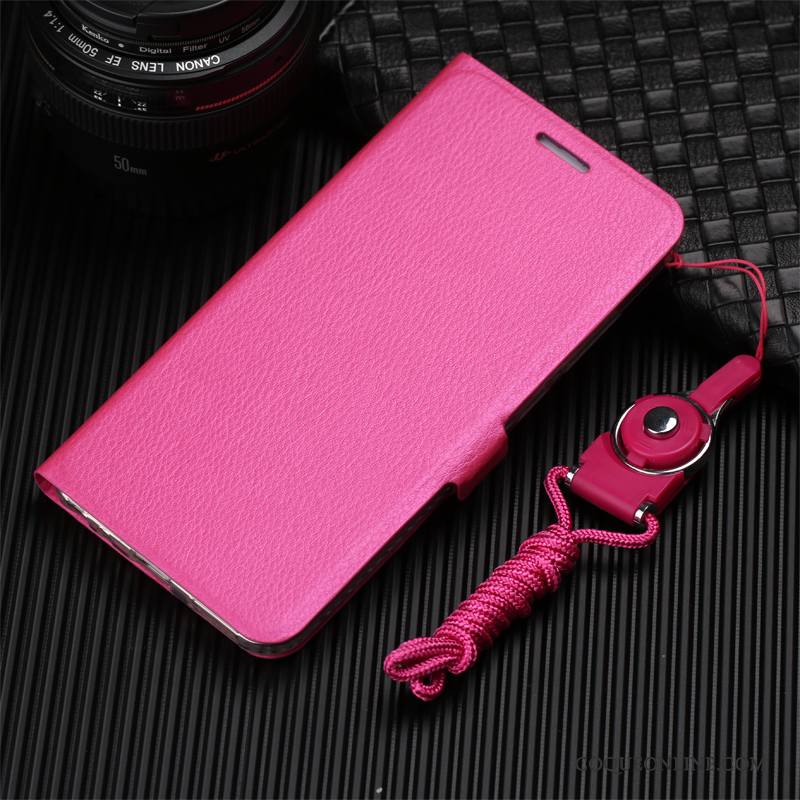 Mi 6 Coque Protection Incassable Tout Compris Ornements Suspendus Rose Silicone Tendance