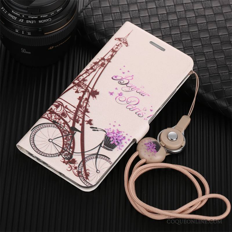 Mi 6 Coque Protection Incassable Tout Compris Ornements Suspendus Rose Silicone Tendance