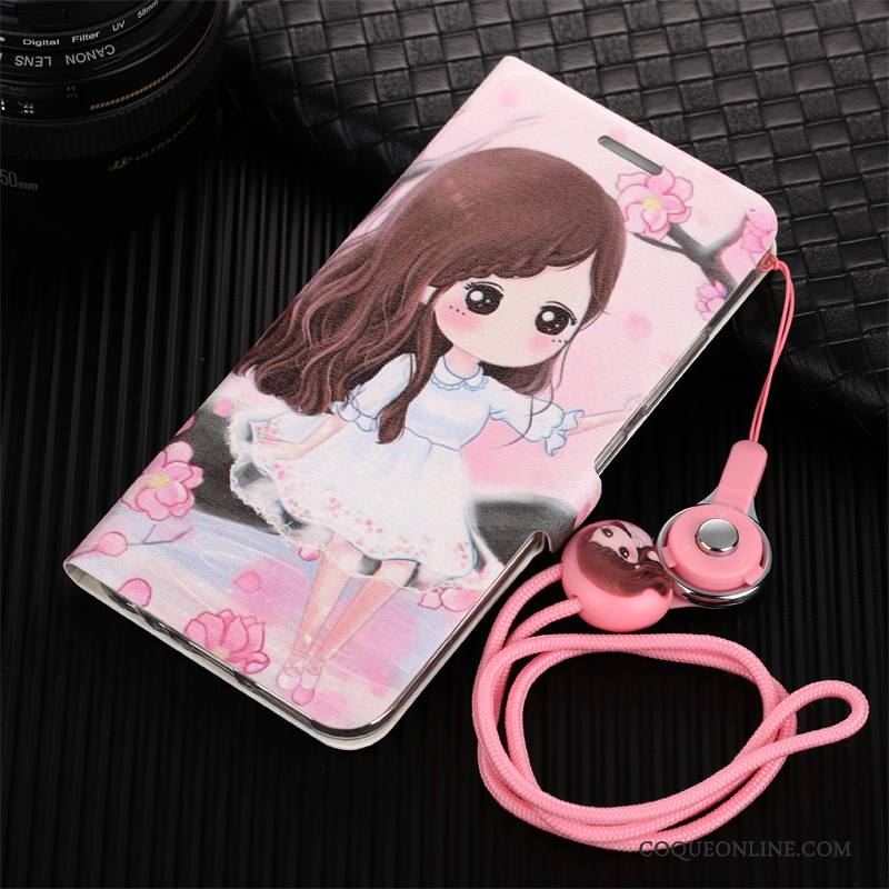 Mi 6 Coque Protection Incassable Tout Compris Ornements Suspendus Rose Silicone Tendance