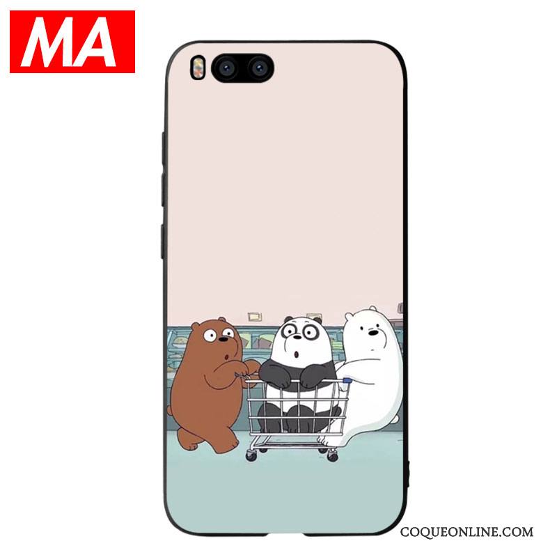 Mi 6 Coque Étui Tout Compris Charmant Silicone Tendance Mode Protection