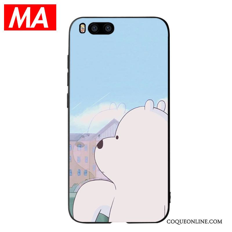 Mi 6 Coque Étui Tout Compris Charmant Silicone Tendance Mode Protection