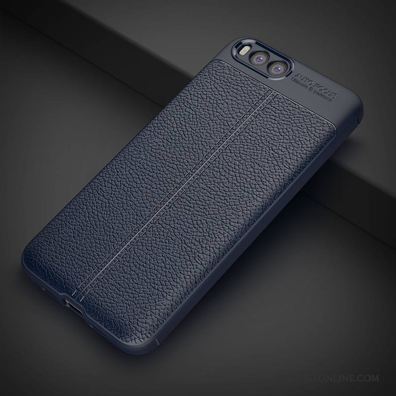 Mi 6 Incassable Silicone Personnalité Protection Noir Tout Compris Coque