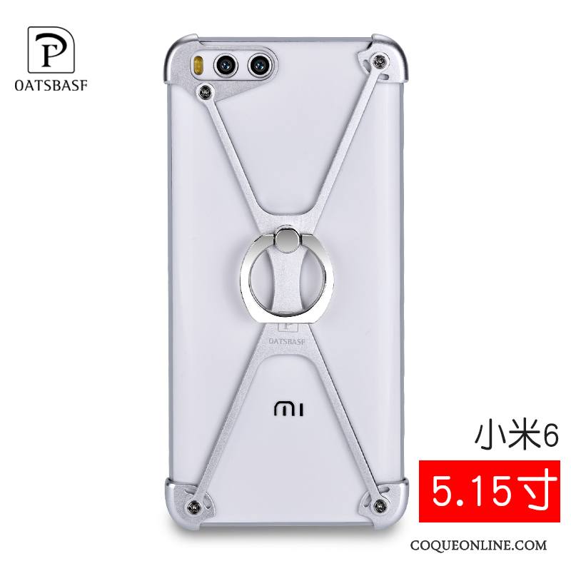 Mi 6 Petit Créatif Personnalité Anneau Protection Incassable Coque De Téléphone