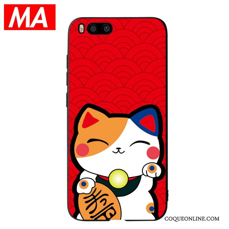 Mi 6 Petit Mode Chat Nouveau Personnalité Coque De Téléphone Richesse