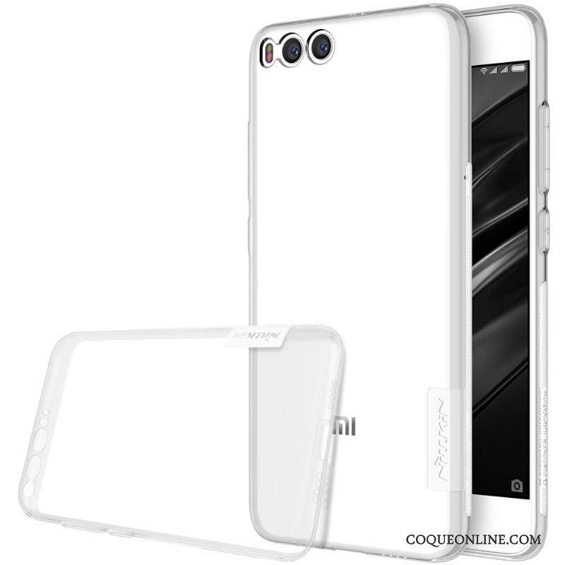 Mi 6 Transparent Coque Téléphone Portable Étui Fluide Doux Protection De Téléphone