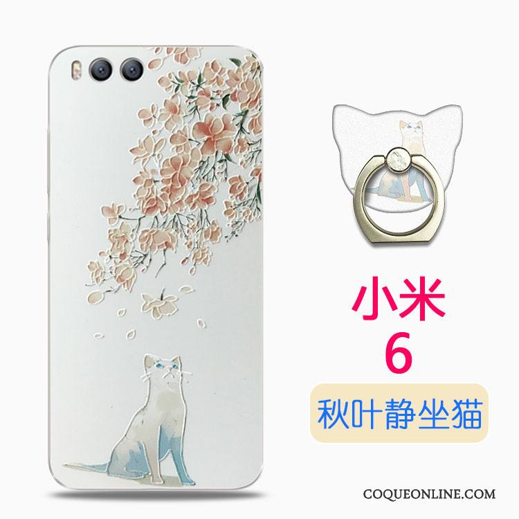 Mi 6 Transparent Coque Étui Incassable Protection Tout Compris Dessin Animé