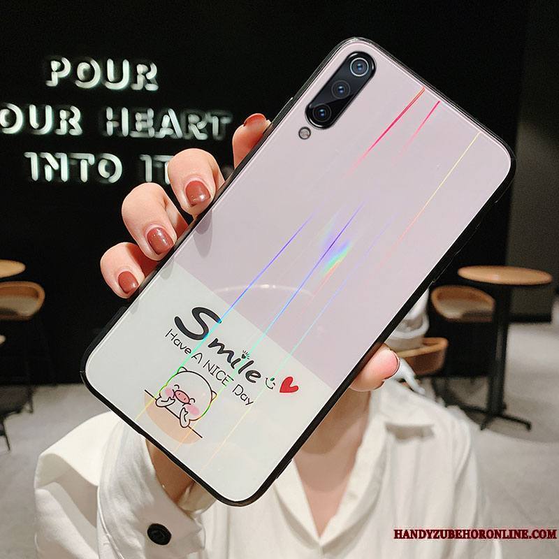 Mi 9 Lite Coque Étui Fluide Doux Dessin Animé Transparent Incassable Personnalité