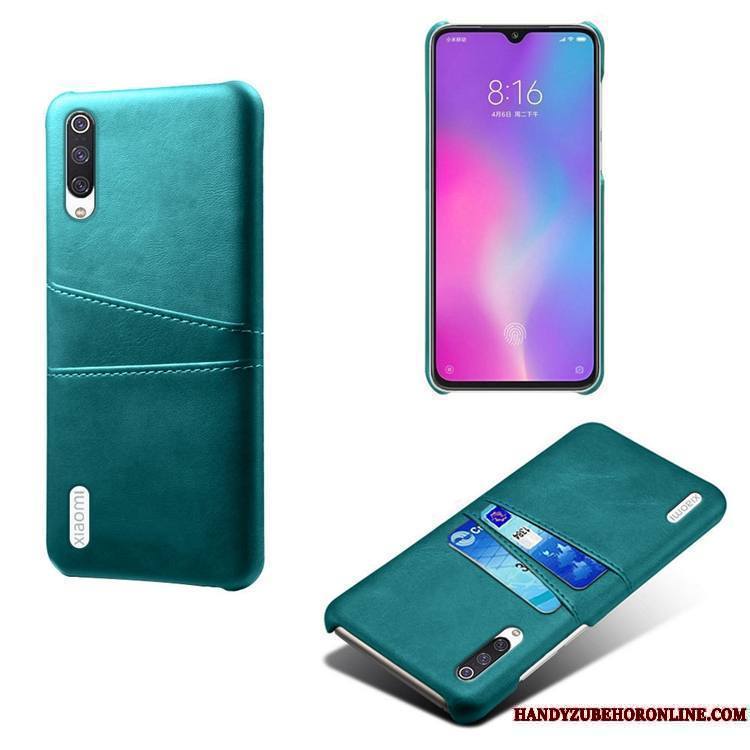 Mi 9 Lite Personnalité Coque De Téléphone Bovins Jeunesse Cuir Petit Modèle Fleurie