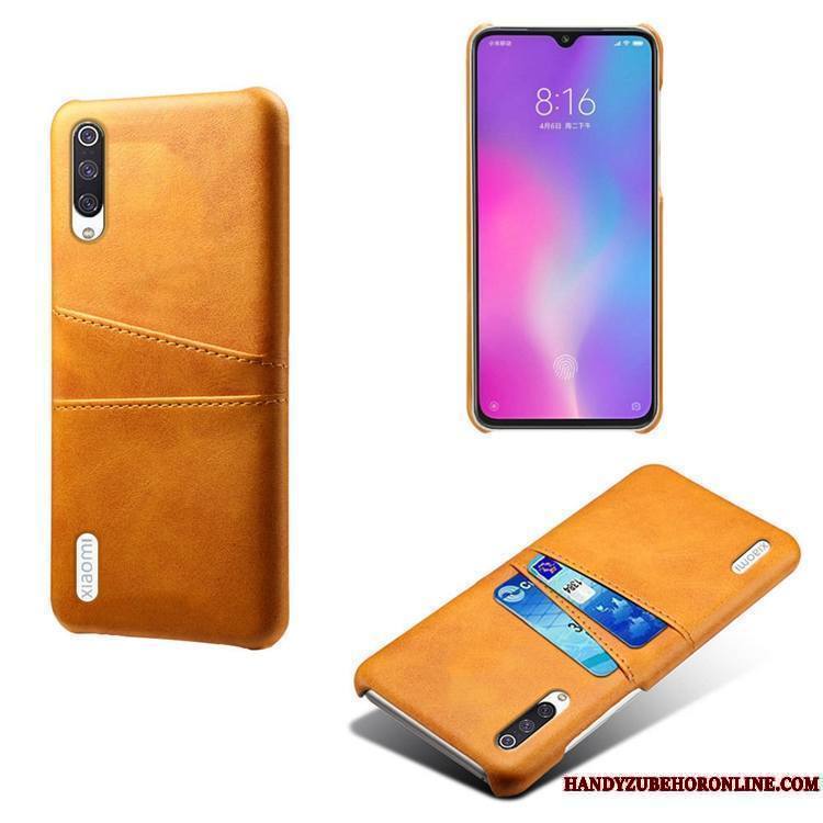 Mi 9 Lite Personnalité Coque De Téléphone Bovins Jeunesse Cuir Petit Modèle Fleurie