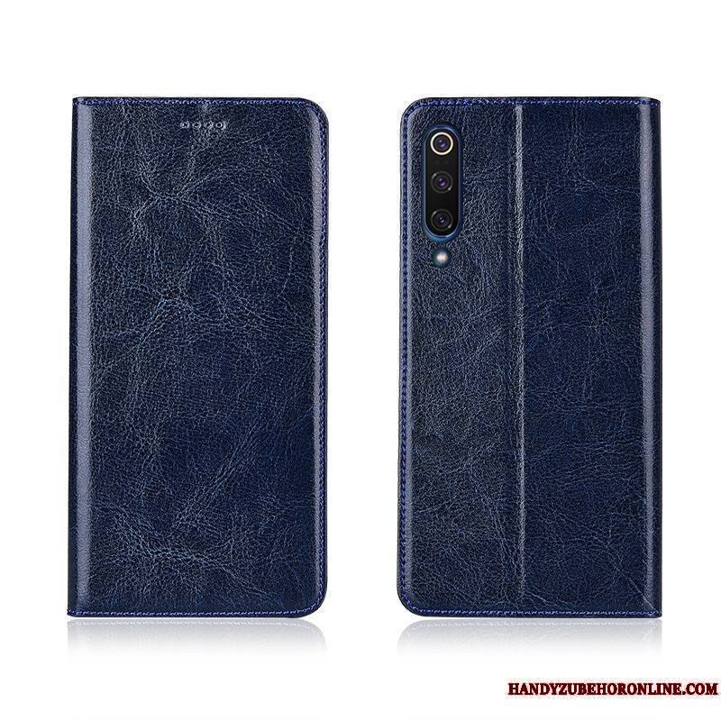 Mi 9 Lite Étui En Cuir Fluide Doux Protection Modèle Fleurie Personnalisé Coque De Téléphone Nouveau