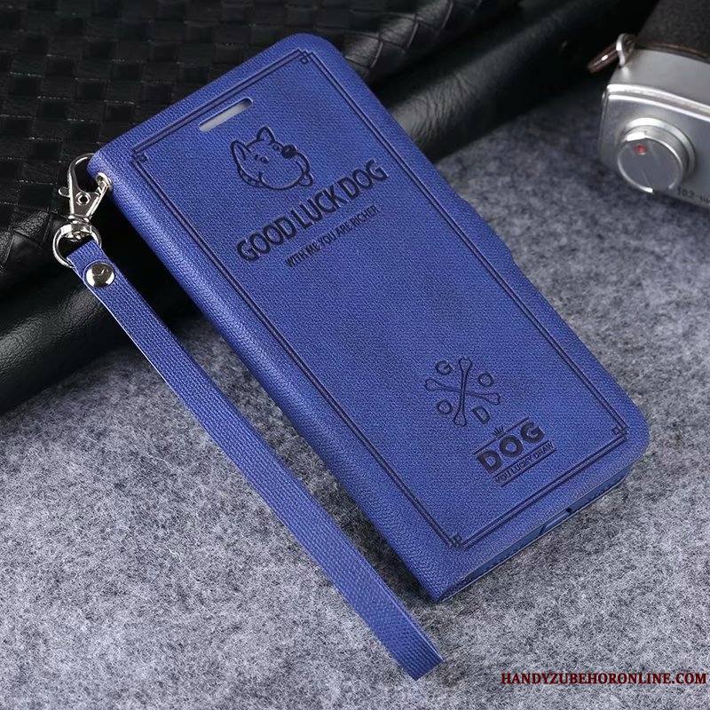 Mi 9 Se Coque Incassable Chat Fluide Doux Étui En Cuir Charmant Protection Business