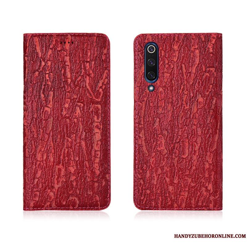 Mi 9 Se Rouge Nouveau Coque Silicone De Téléphone Tout Compris Étui En Cuir