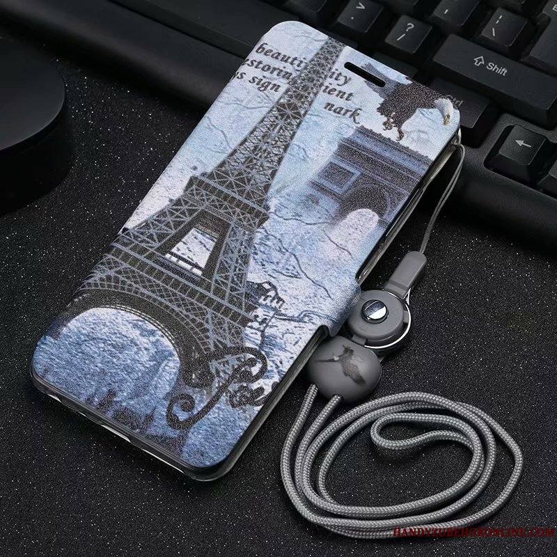 Mi 9t Coque Dessin Animé Tout Compris Housse Carte Charmant Net Rouge Support