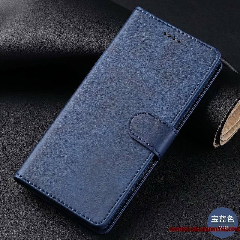 Mi 9t Pro Business Noir Étui En Cuir Protection Tempérer Coque De Téléphone Membrane