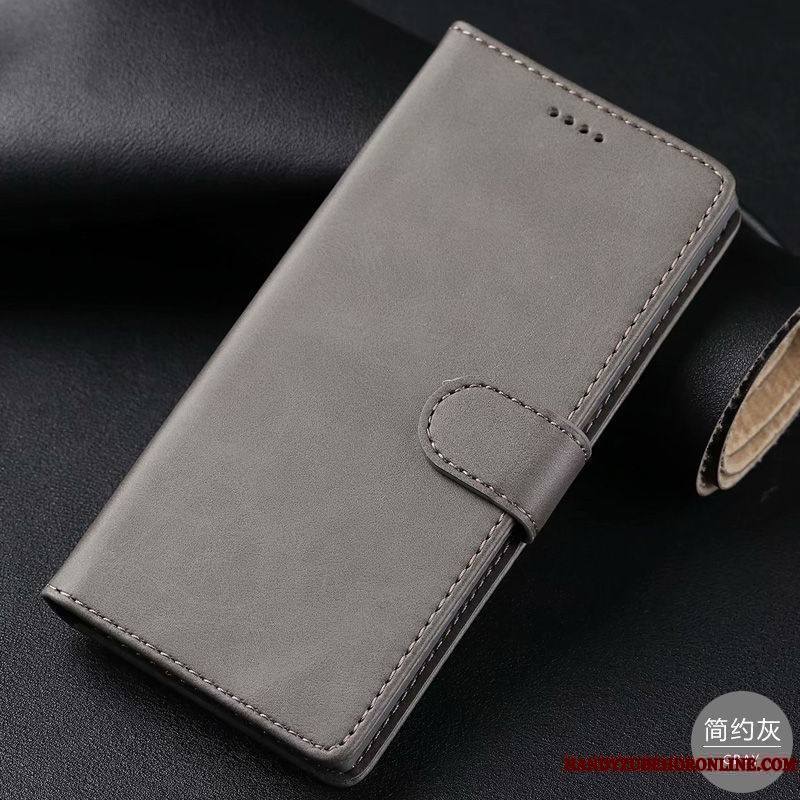 Mi 9t Pro Business Noir Étui En Cuir Protection Tempérer Coque De Téléphone Membrane