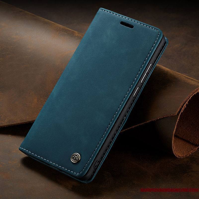 Mi 9t Pro Business Étui En Cuir Housse Tempérer Membrane Coque De Téléphone Petit