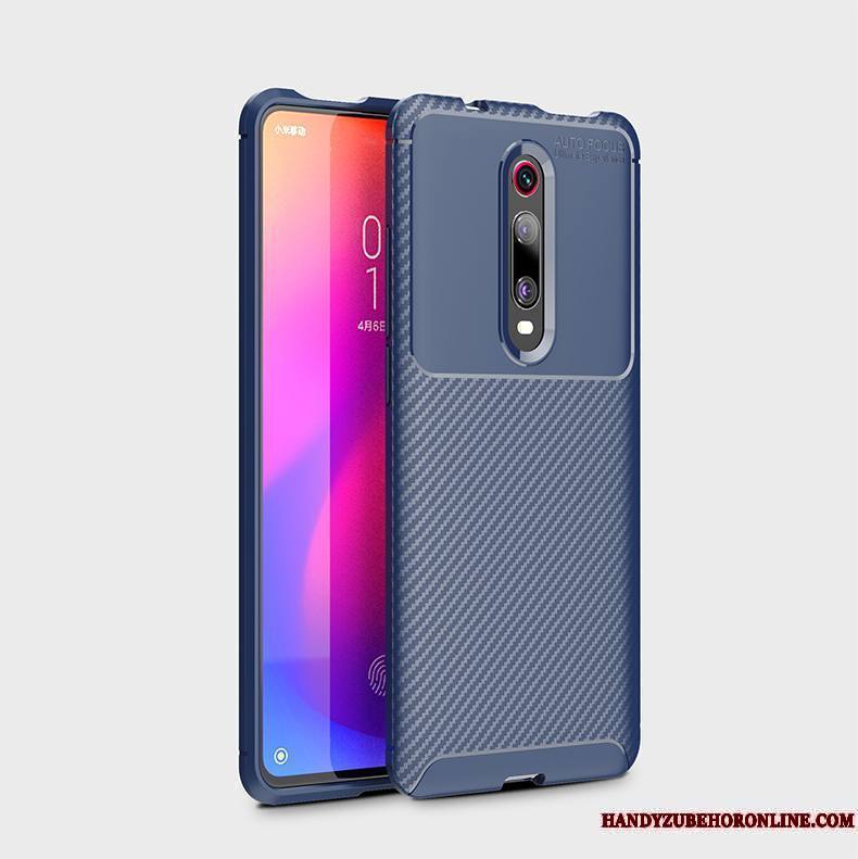 Mi 9t Pro Fluide Doux Protection Délavé En Daim Silicone Coque Tout Compris Étui