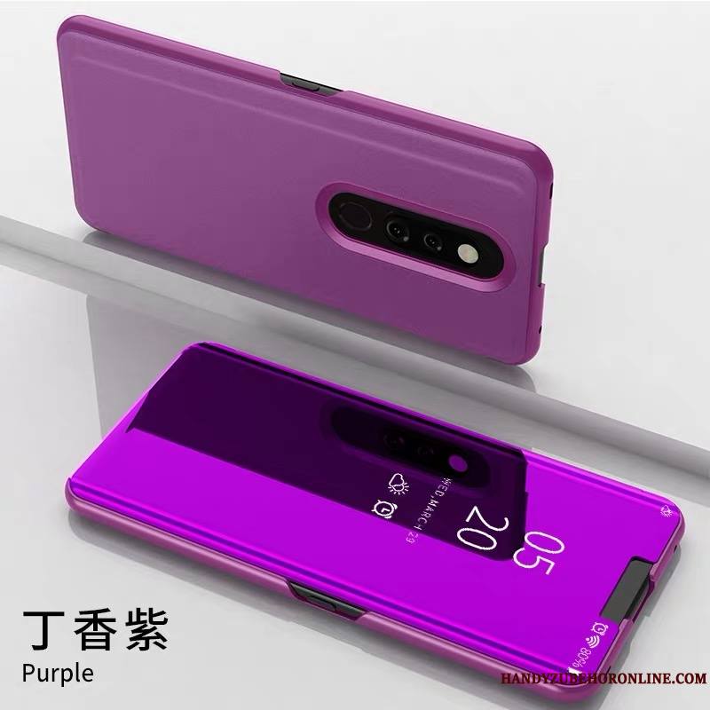 Mi 9t Violet Transparent Coque De Téléphone Housse Rouge Incassable Tout Compris