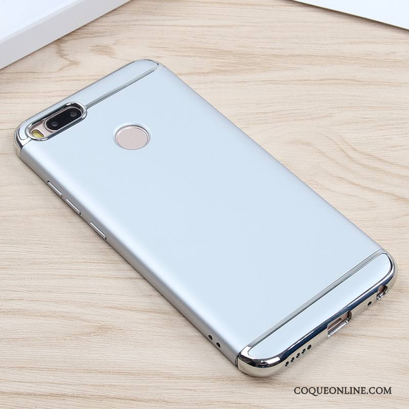 Mi A1 Bleu Protection Coque Difficile Étui Petit Incassable