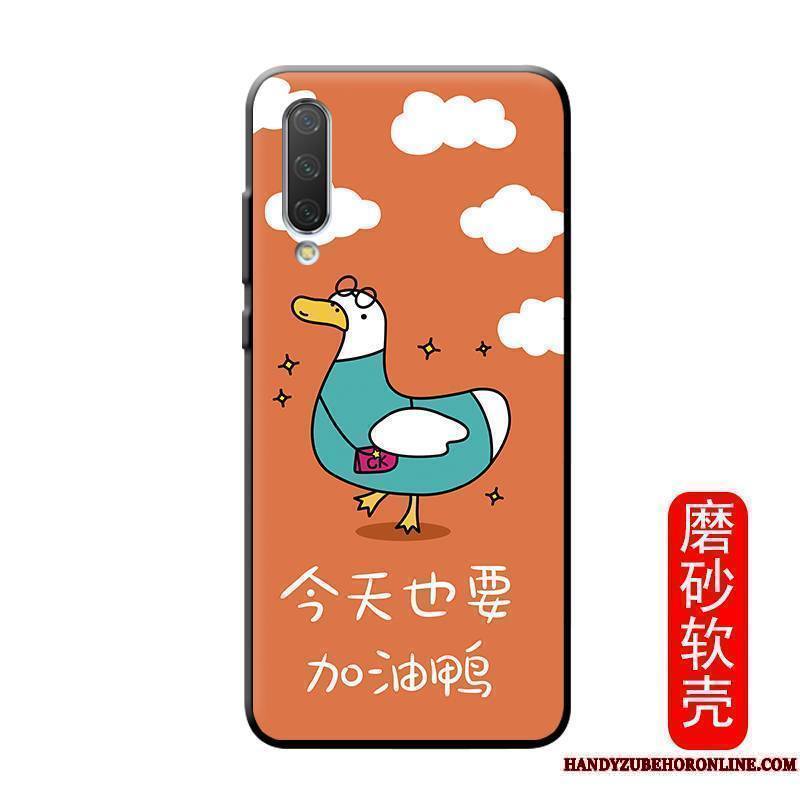 Mi A3 Coque Canard Modèle Vert Personnalité Charmant Fluide Doux Mode