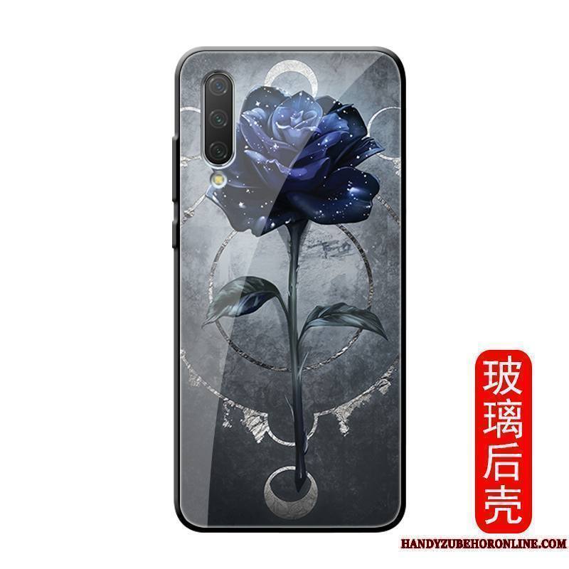 Mi A3 Coque Protection Miroir Marque De Tendance Personnalité Petit Rose Créatif