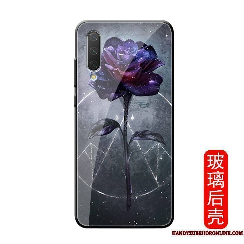 Mi A3 Coque Protection Miroir Marque De Tendance Personnalité Petit Rose Créatif