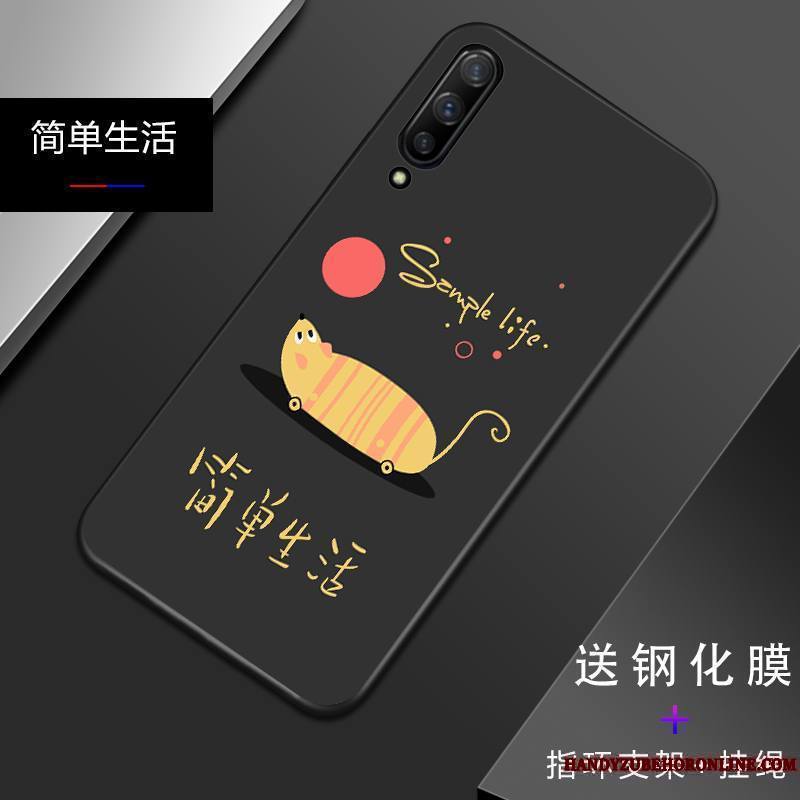 Mi A3 Incassable Tout Compris Dessin Animé Personnalité Simple Coque De Téléphone Protection