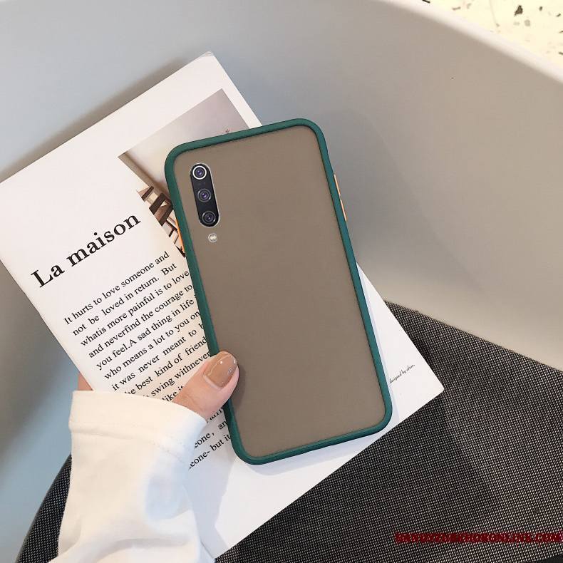 Mi A3 Étui Incassable Délavé En Daim Protection Créatif Coque De Téléphone Petit