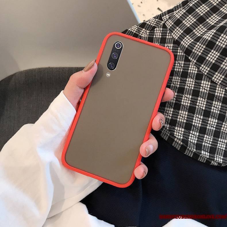 Mi A3 Étui Incassable Délavé En Daim Protection Créatif Coque De Téléphone Petit