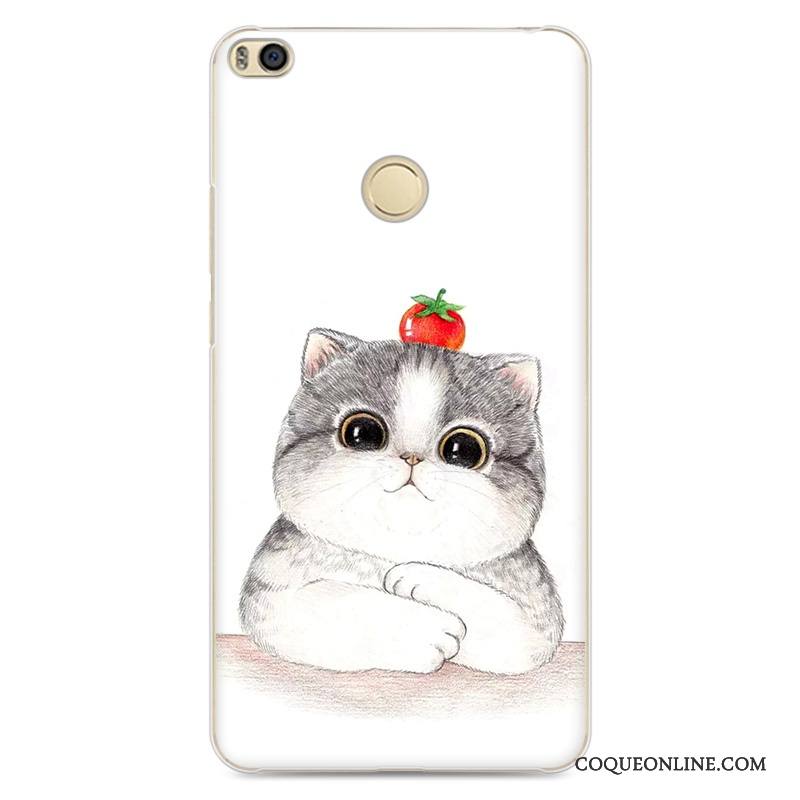 Mi Max 2 Blanc Vintage Coque De Téléphone Protection Peinture Tendance Petit