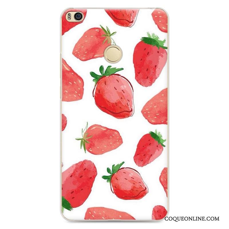 Mi Max 2 Blanc Vintage Coque De Téléphone Protection Peinture Tendance Petit