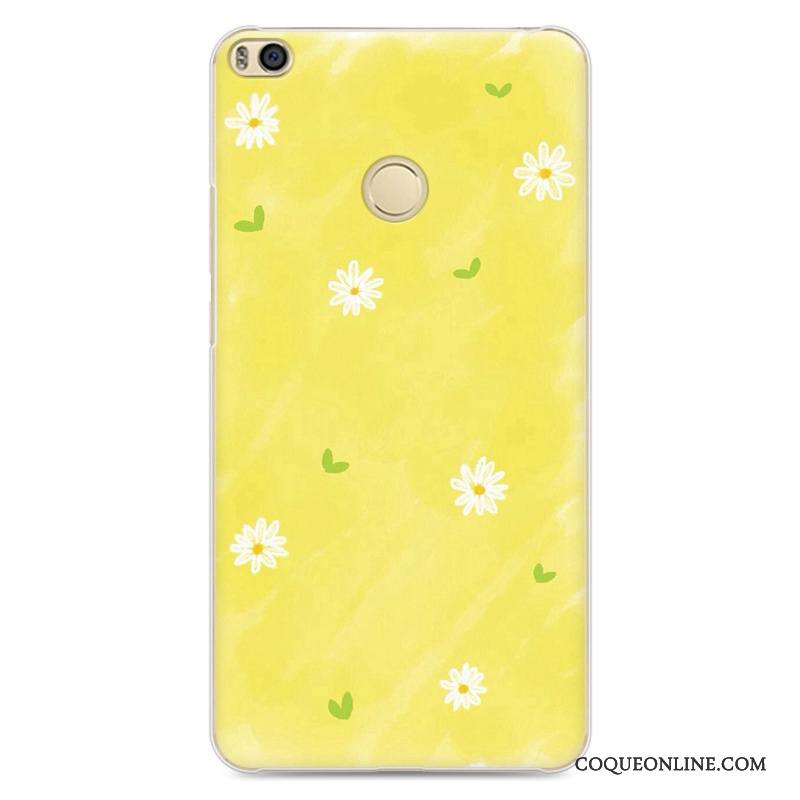 Mi Max 2 Blanc Vintage Coque De Téléphone Protection Peinture Tendance Petit