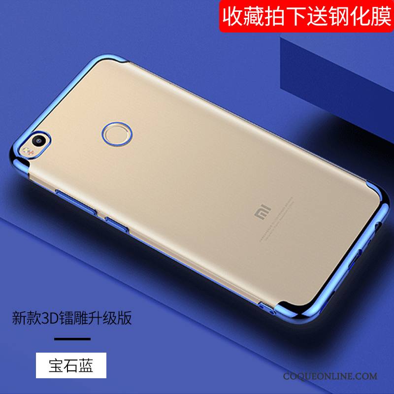 Mi Max 2 Bleu Étui Créatif Tout Compris Coque De Téléphone Fluide Doux Tendance