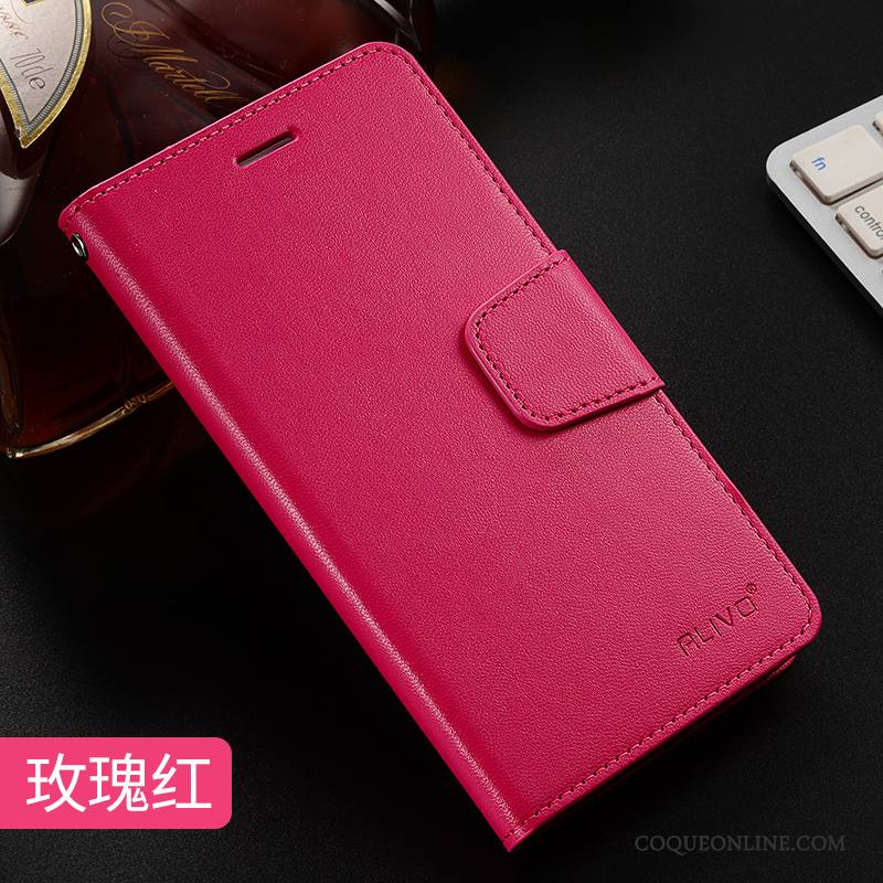 Mi Max 2 Clamshell Fluide Doux Étui Étui En Cuir Coque De Téléphone Protection Petit