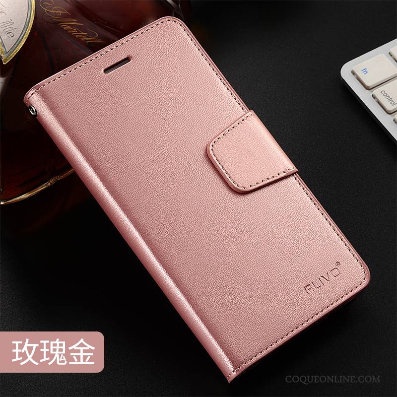 Mi Max 2 Clamshell Fluide Doux Étui Étui En Cuir Coque De Téléphone Protection Petit