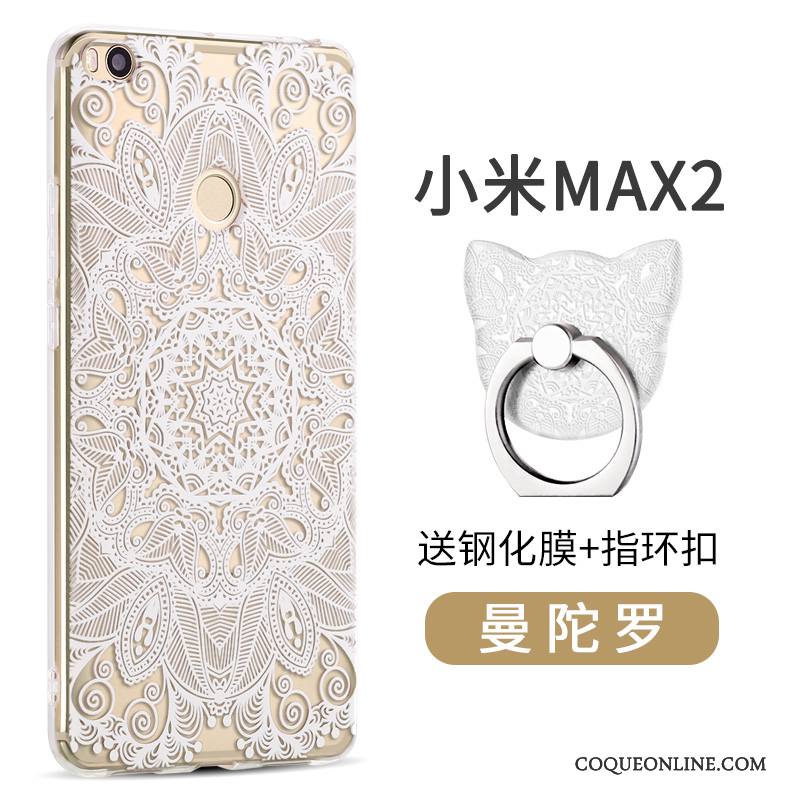 Mi Max 2 Coque Charmant Silicone Protection Vert Étui Personnalité Petit