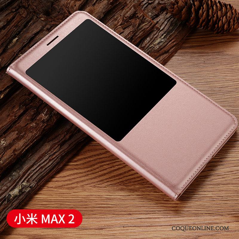 Mi Max 2 Coque Clamshell Protection Étui Petit Incassable Vin Rouge Tout Compris