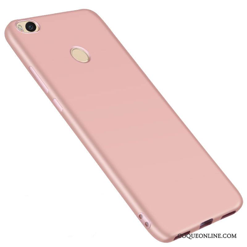 Mi Max 2 Coque Créatif Incassable Protection Petit Personnalité Rouge Délavé En Daim