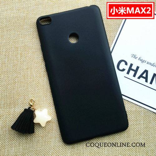 Mi Max 2 Coque De Téléphone Incassable Petit Fluide Doux Délavé En Daim Téléphone Portable Rose