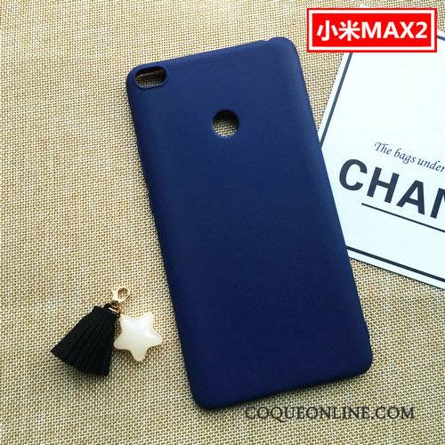 Mi Max 2 Coque De Téléphone Incassable Petit Fluide Doux Délavé En Daim Téléphone Portable Rose