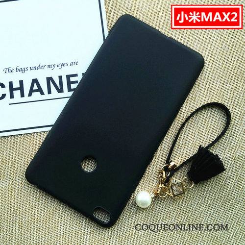 Mi Max 2 Coque De Téléphone Incassable Petit Fluide Doux Délavé En Daim Téléphone Portable Rose